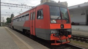Рельсовый автобус РА1 на Приволжской ЖД