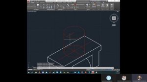 08 Пример AutoCAD Изометрический вид детали   построение разреза 2