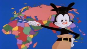 Yakko's world but every country with BLUE in it's flag explodes