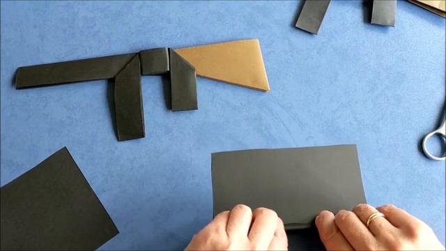 Как сделать автомат из бумаги. Paper weapons смотреть онлайн