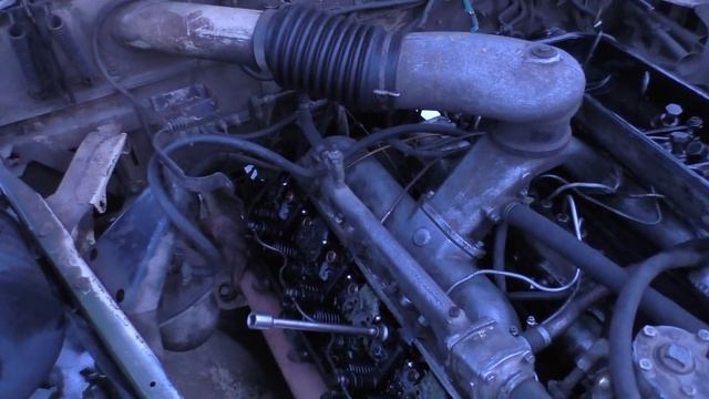 Вторая протяжка ГБЦ Ямз-238 динамометром. смотреть онлайн