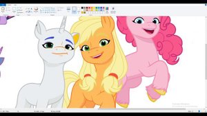 MLP [Fan Art] Mane 6 in G5 Verse (Speedpaint)(BaseEdit)