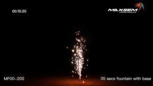 Фонтан пиротехнический - MF 00 200 Star fountain