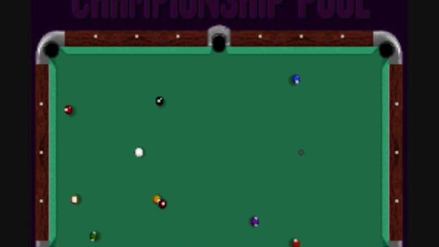 Gameplay - Championship Pool SNES смотреть онлайн