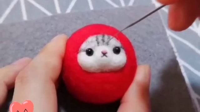 ЗАБАВНЫЕ хендмейд игрушки! DIY, KAWAII. Расслабляющий процесс валяние шерсти. Фелтинг