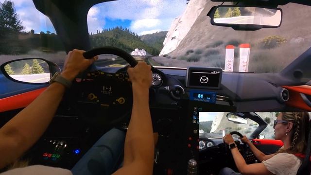 WIFE Drives $100k SIM RIG! смотреть онлайн