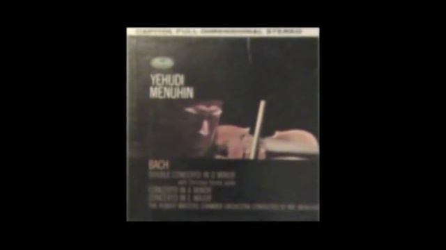 Menuhin and Ferras play Bach - Double Concerto in D minor, BWV 1043 - Third Movement [Part 3/3] смотреть онлайн