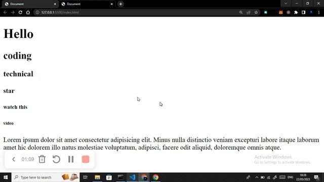 Use VSCode Live Server Extension | Web Development Basics Course