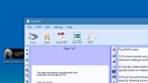 How to extract text out of a scanned image file - Tutorial (OCR)