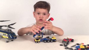 Обзор ЛЕГО Машинки для Детей Unboxing TOY LEGO Truck Car for Kids