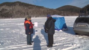 Профилактический рейд по Красноярскому водохранилищу