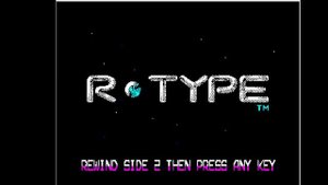 Загрузка R Type на ZX-Spectrum