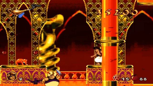 Aladdin (Sega) - Дворец Джафара (Финал Игры) #8 смотреть онлайн