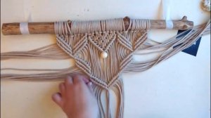 Макраме панно в стиле бохо (тизер мастер-класса)