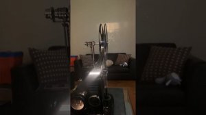 Прогон кинопроектора УП-2, проекция