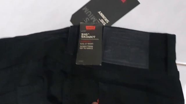Levis 510 black (Levis premium) unboxing смотреть онлайн