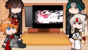 Genshin Impact react to Y/N | 2/2 | KNY MANGA SPOILERS