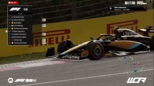 HOW HAS HE DONE THAT 💀 Otis Lawrence's COMICAL CRASH into the pit wall | WOR | F1 23