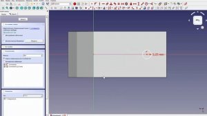 FreeCad Деталь с отверстиями