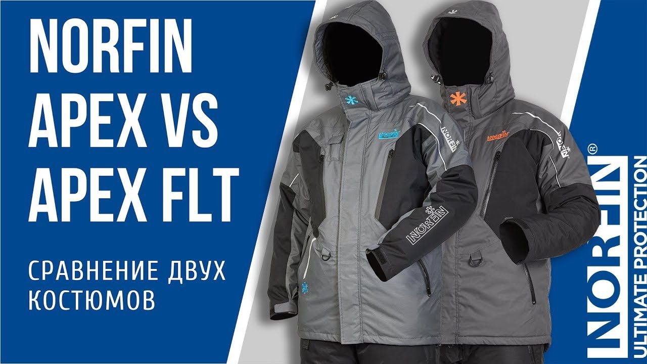 Обзор костюмов Norfin Apex и Norfin Apex FLT