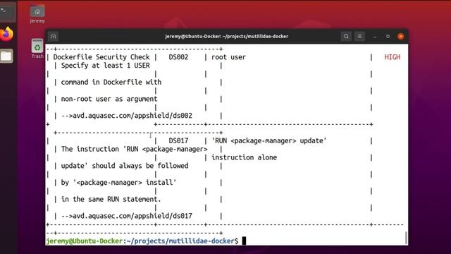 Vuln Scanning Dockerfile with Trivy смотреть онлайн