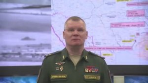 Брифинг Минобороны России 15 08 2022 г.Briefing of the Russian Ministry of Defense on August 15.2022