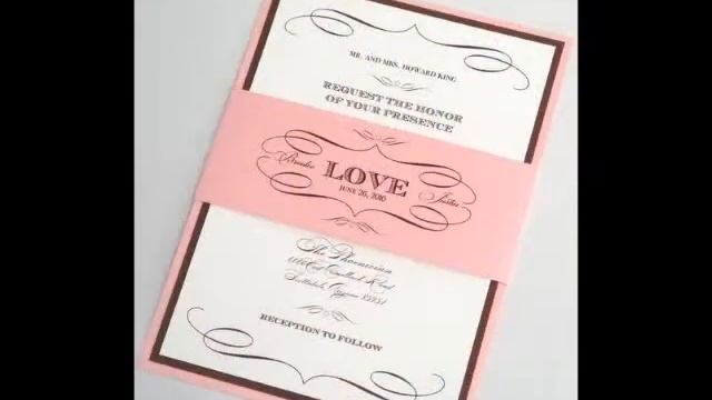 Свадебная палитра: розовый и коричневый смотреть онлайн