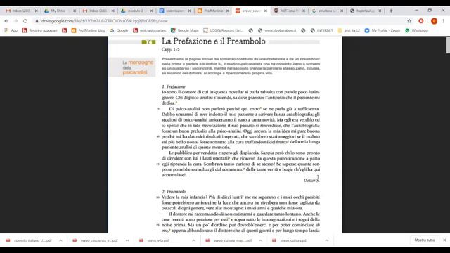 Italo Svevo - La Coscienza di Zeno, introduzione смотреть онлайн