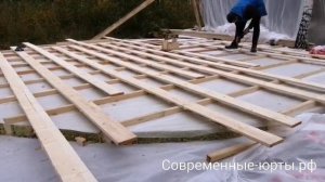 Реалити-проект ЮРТА ДОМ/ Как сделать утеплённые полы в юрте