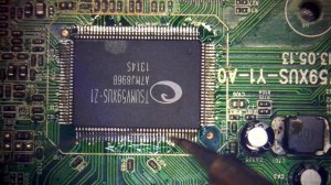 [Ремонт] Пайка под микроскопом. Большие проблемы из-за маленького кондёра у ТВ BBK.