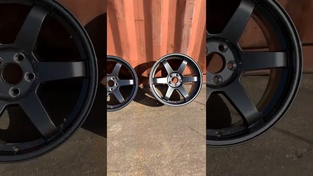 INZI TE37 Корея 17 5x100 ковка Gunmetal