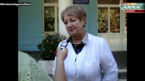 ДНР.Макеевка. В детскую больницу поступила девочка с осколочными ранениями. 20.08.2014