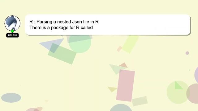 R : Parsing a nested Json file in R смотреть онлайн