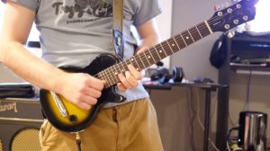 Follow the Directions! GCFA#DG Tuning on Mini Guitar | Epiphone Pee Wee Les Paul Review - Part 2