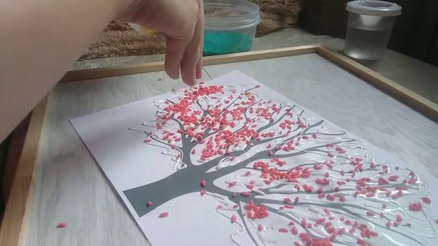 Осеннее дерево - крупой смотреть онлайн