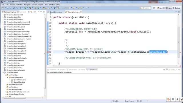 04 Spring Boot定时任务 Quartz基本使用 смотреть онлайн