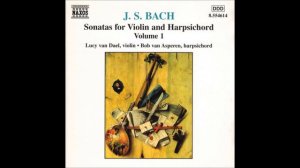 J.S. Bach, Sonatas For Violin And Harpsichord, Volume 1