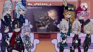??Fontaine Characters React to: Traveler//Aether +Random TT(P2)⛲️?