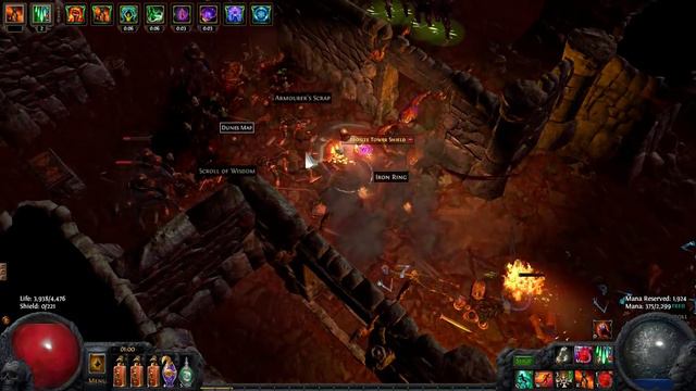 Path of Exile Saboteur Bladefall Mine смотреть онлайн