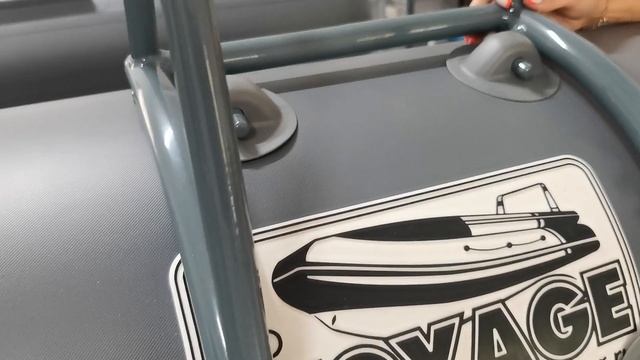 Лестница трап для лодки ПВХ складная алюминиевая вес 3 кг. смотреть онлайн