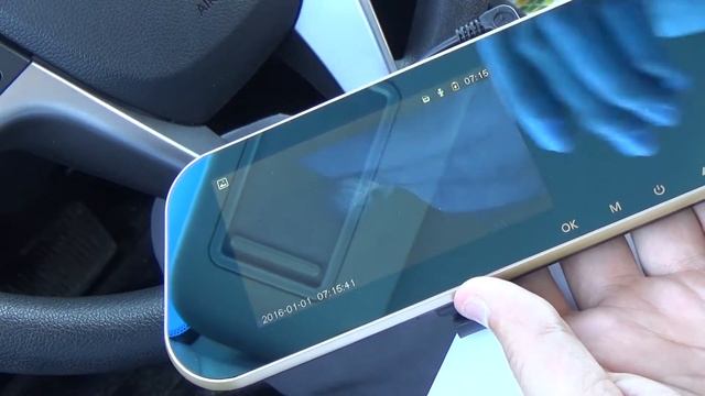 Slimtec Dual M2 Обзор на Автомобильное зеркало видеорегистратор с двумя камерами смотреть онлайн