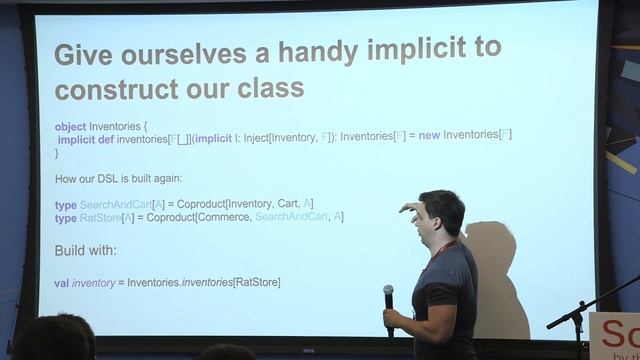 scala.bythebay.io: Scott Maher, Using CoProducts to stitch together algebras for scalable complexit смотреть онлайн