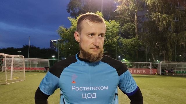 Флеш-интервью команды "Ростелеком-ЦОД" - Золотой кубок 1/4 финала Pinkov League 2023