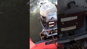 обкатка лодочного мотора ямаха 30 после капремонта