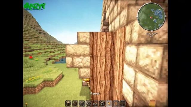 Как построить Дом в Minecraft?(Средневековый стиль) смотреть онлайн