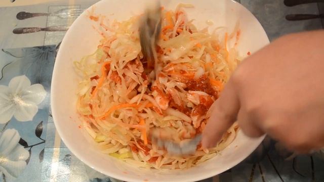 БОМБИЧЕСКАЯ ЗАКУСКА ИЗ КВАШЕНЫЙ КАПУСТЫ!