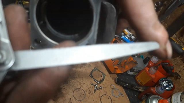 Бензопила STIHL MS 260 - давится под нагрузкой, глохнет и немного о зазорах в кольцах смотреть онлайн