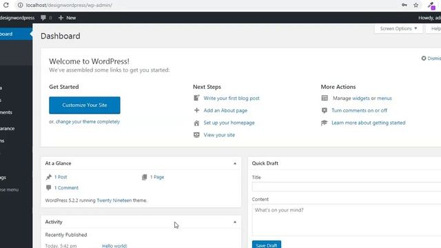 Design beautiful WordPress login & signup page without plugin
