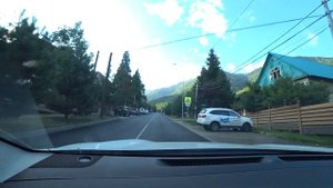 ? Посёлок КРАСНАЯ ПОЛЯНА в чём плюсы ❓| Обзор с колёс автомобиля Красная Поляна