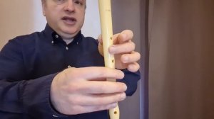 Курс Блокфлейта для начинающих  Урок 2  нота Си бемоль